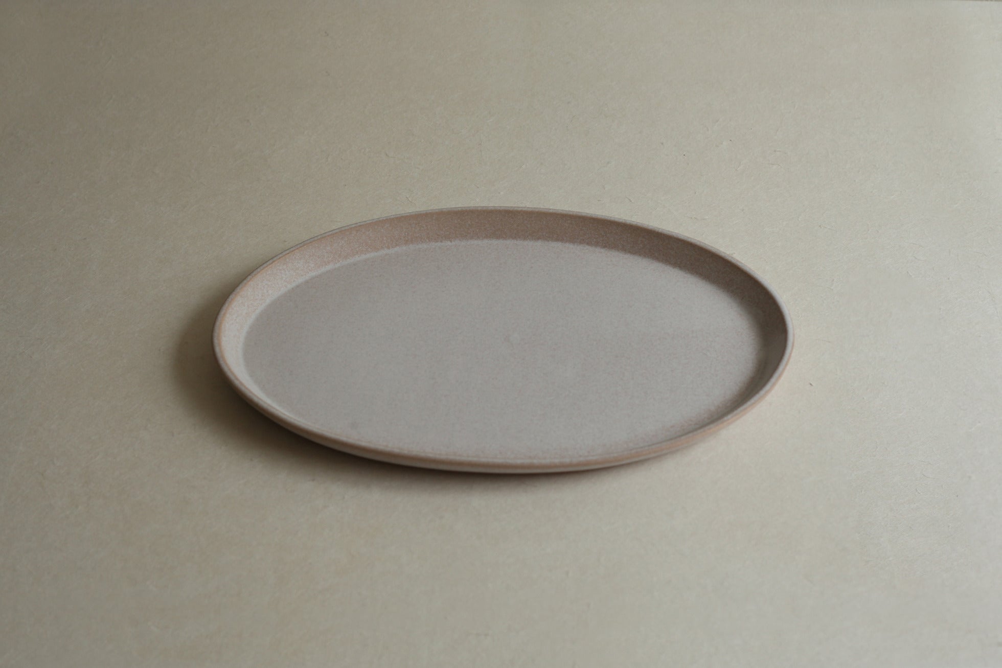 Flat Oval Plate